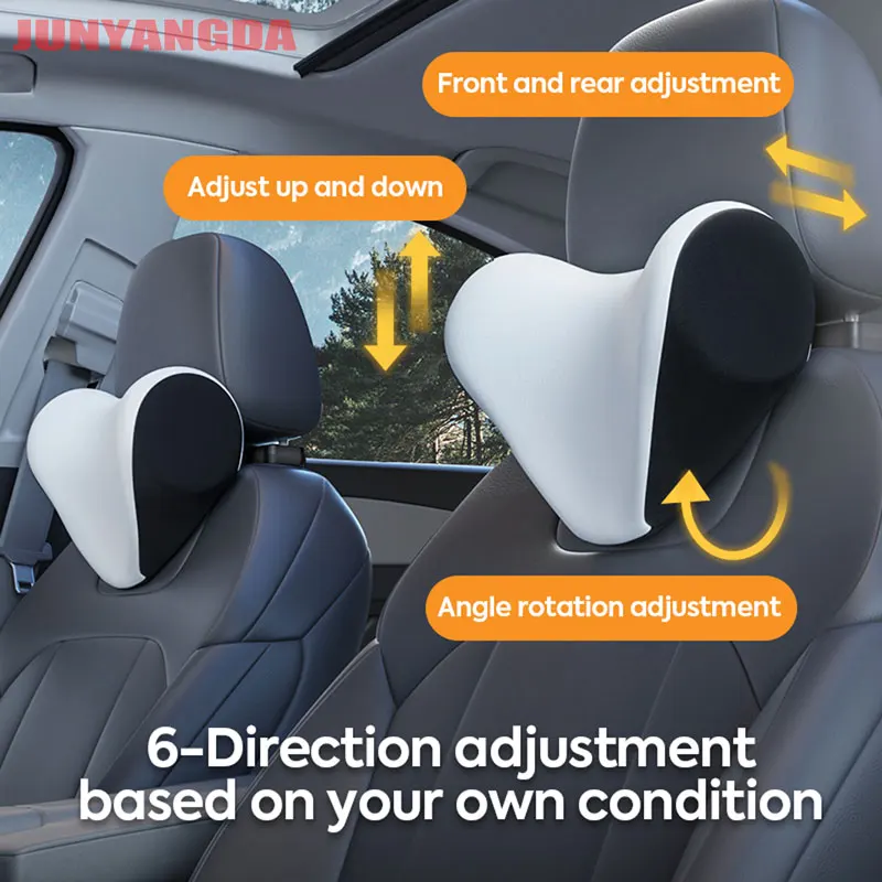 

Universal Adjustable Headrest Memory Cotton Car Neck Pillow Anti Fatigue Driving Shoulder Neck Pillow Car In Accessories