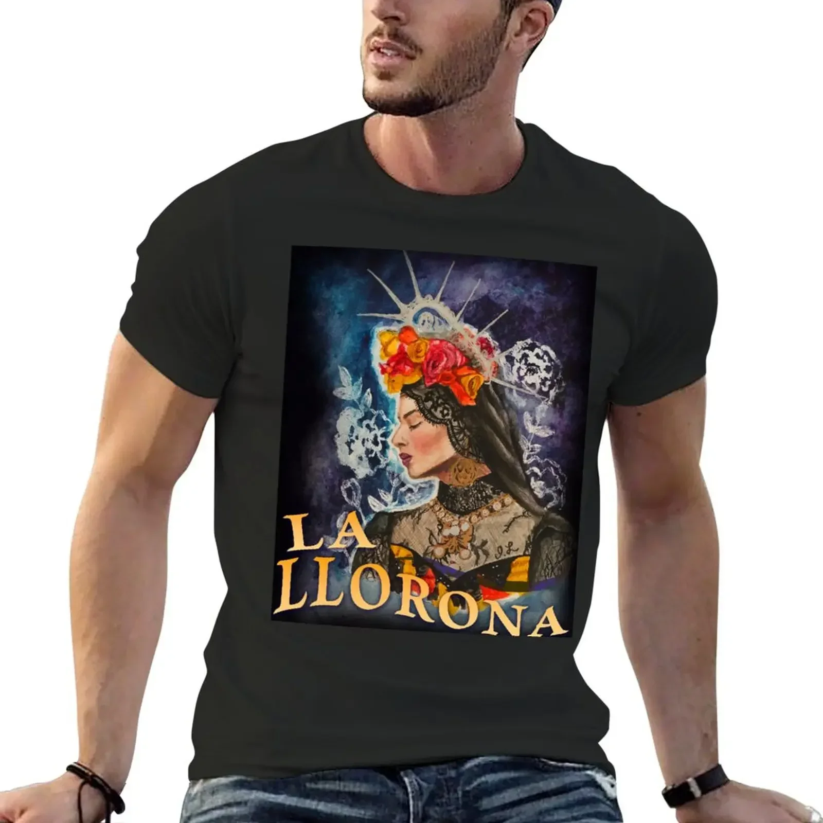 La Llorona T-Shirt quick drying customs mens t shirts pack