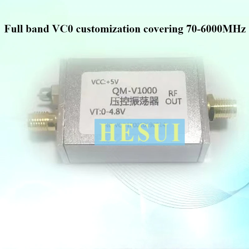 1G VCO Voltage Controlled Oscillator 900M-1050M Broadband Sweep Signal Source with Shielded Shell SMA