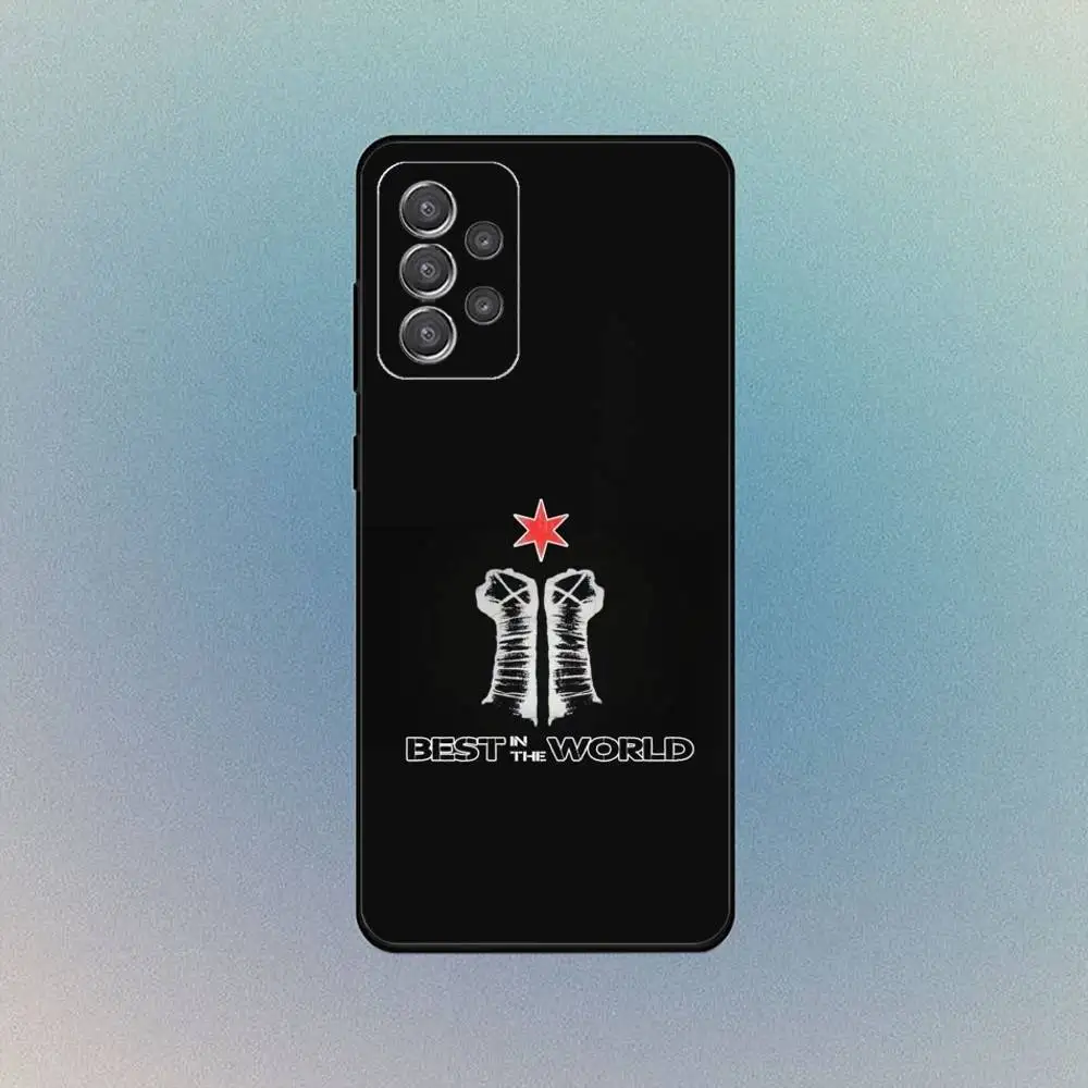 BEST IN THE WORLD CM P-Punk Phone Case For Samsung S25,S24,S21,S22,S23,S30,Ultra,S20,Plus,Fe,Lite,Note,10,9,5G Black Cover