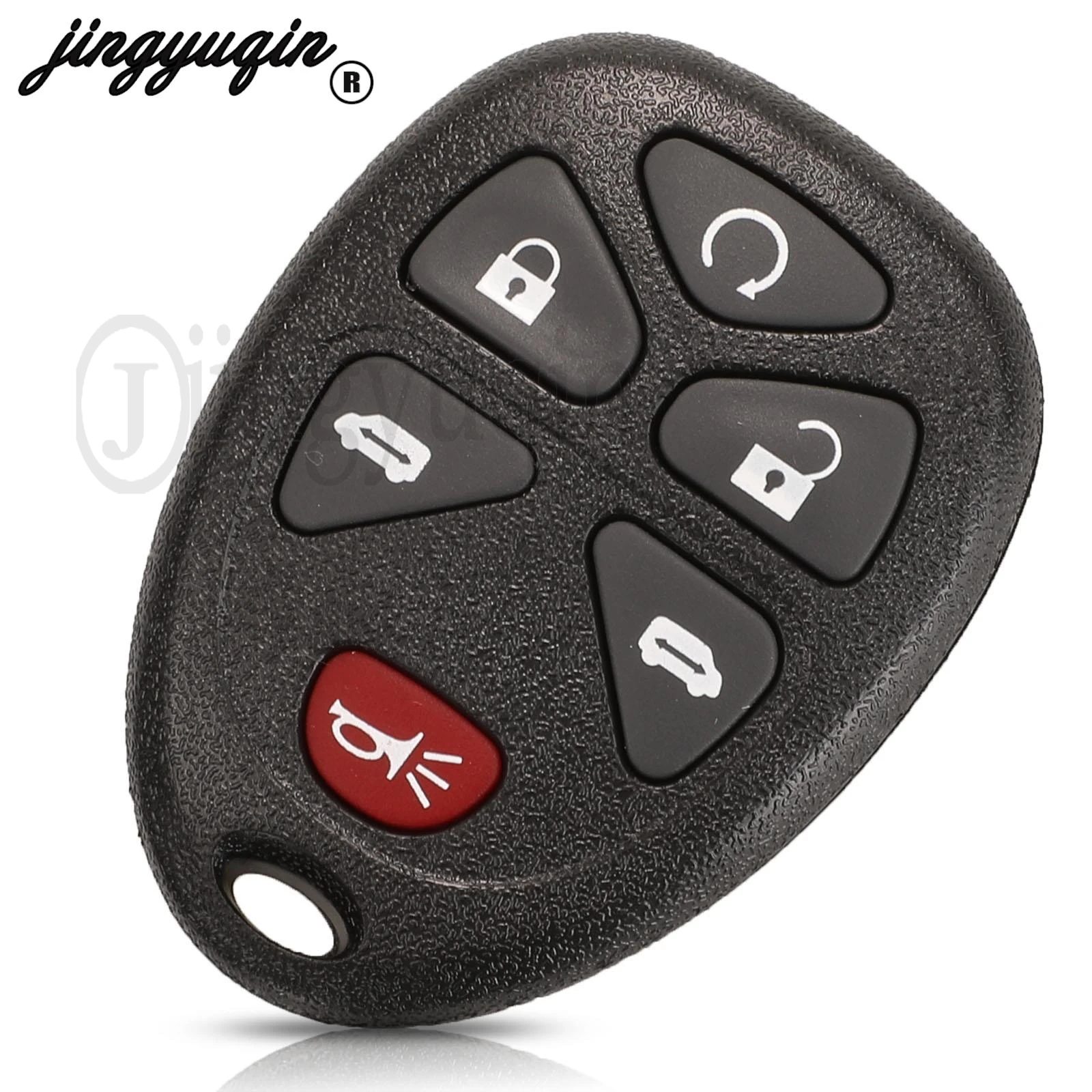 

jingyuqin 6 Buttons For Chevrolet Tahoe Buick GMC Cadillac Escalade Yukon Car Remote Key Case Shell Fob Replacement