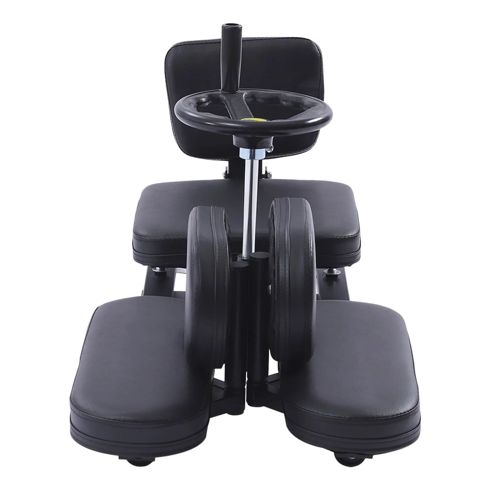 Treinador de alongamento de cavalo, treinador de alongamento de cavalo em forma de cruz horizontal máx. 200 °    Almofadas de maca de perna para proteção de articulações