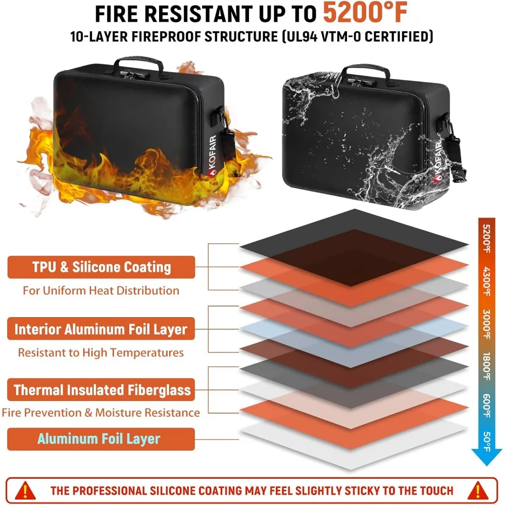 Bolsa para documentos (17 x 12 x 5 polegadas) com trava