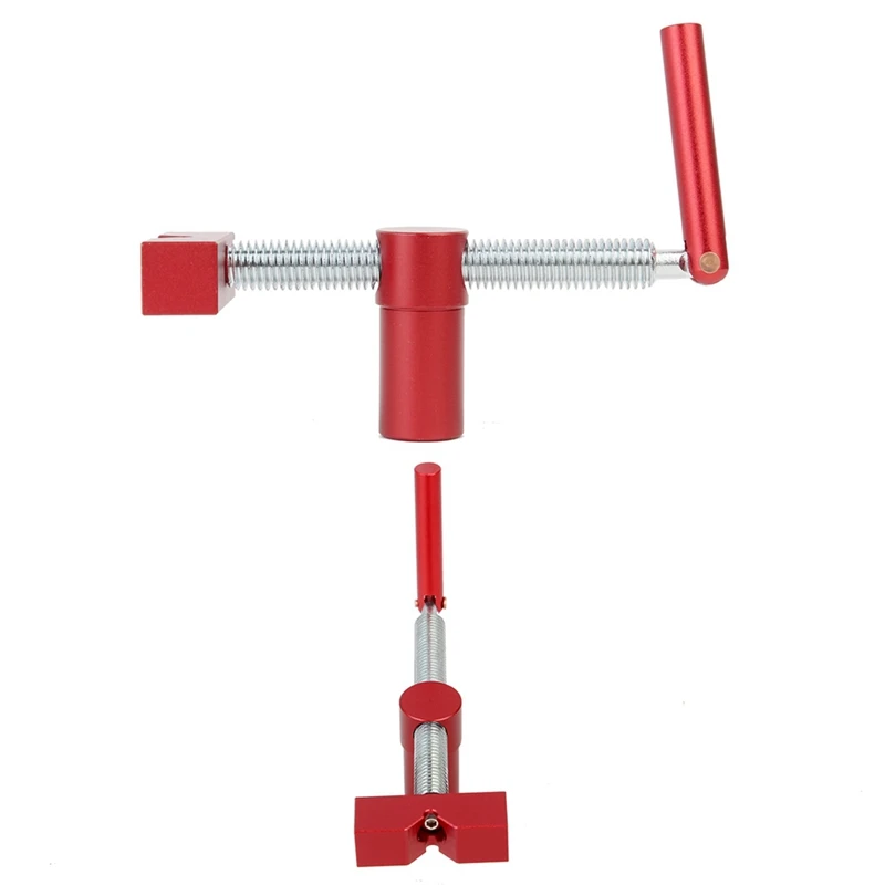 Woodworking Desktop Clip Fast Fixed Clip Quick Fixture Clamping Tool For 20MM Hole Woodworking Bench Dog Tool Easy Install -Red