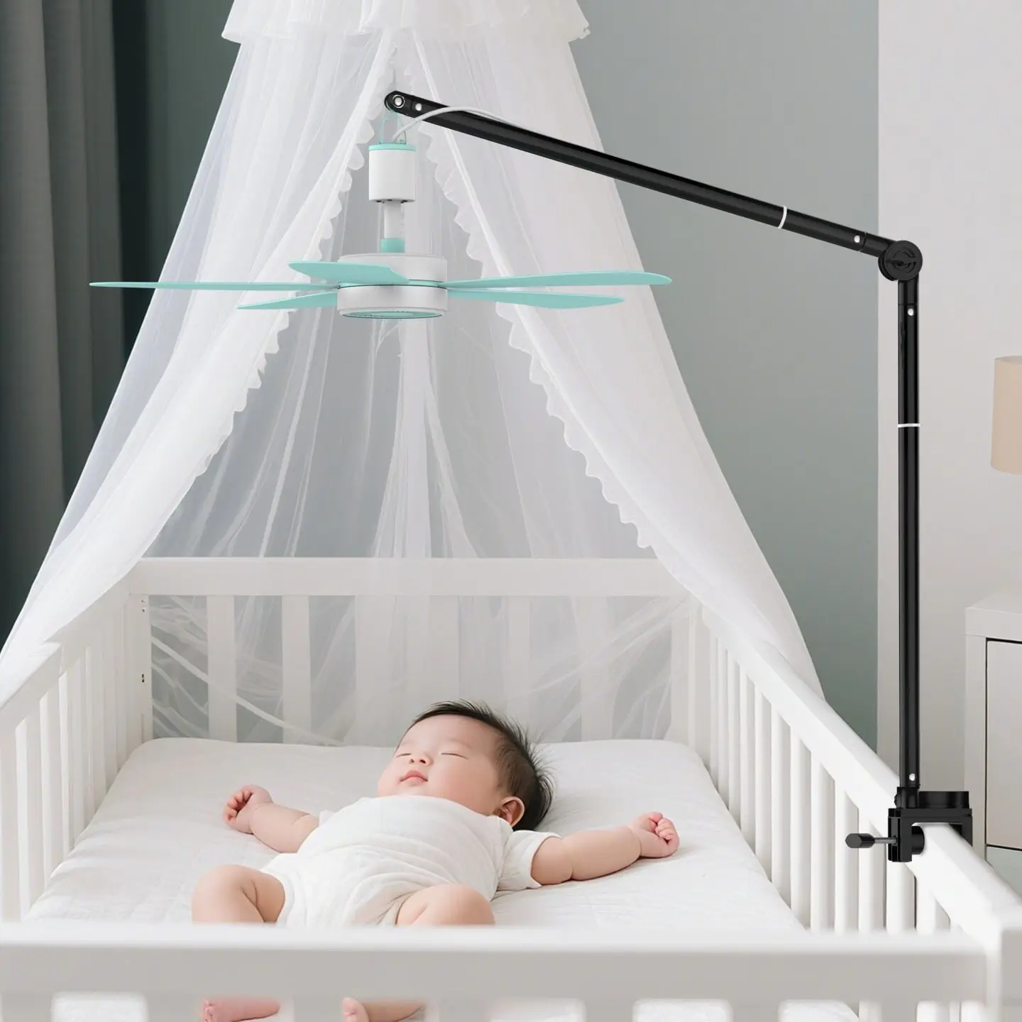 support-de-fixation-silencieux-pour-ventilateur-micro-type-pince-pour-moustiquaire-de-lit-bebe-pour-barre-horizontale-de-tete-de-lit-support-de-suspension-pour-ventilateur