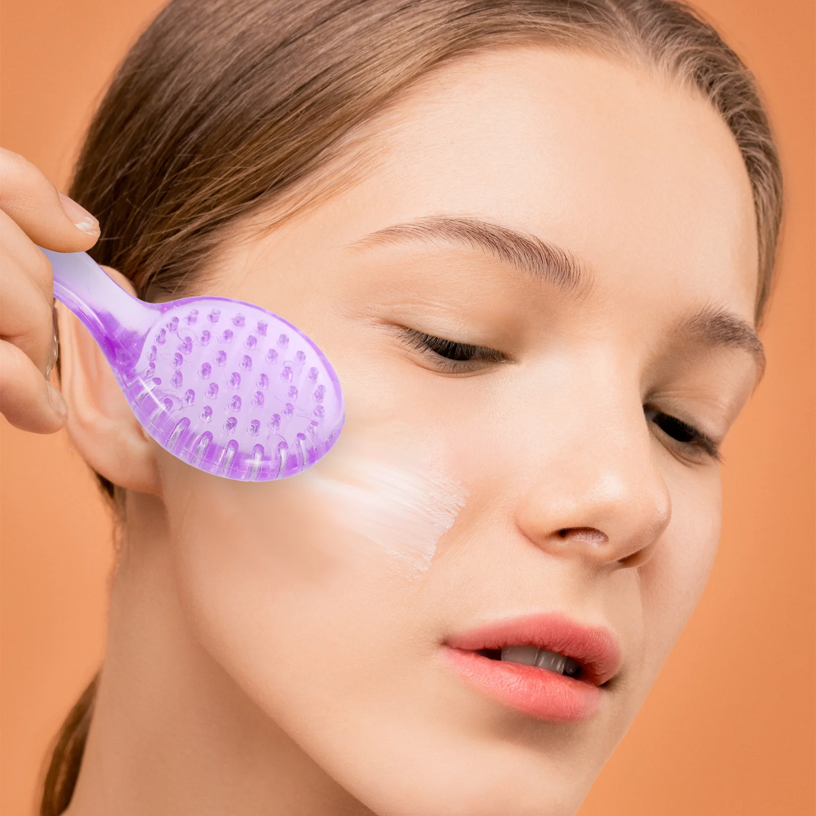 

6Pcs Nail Brush Face Cleaning Brush Scrubber Exfoliator Deep Clean Fingernail Cleaner Nail Cleaner