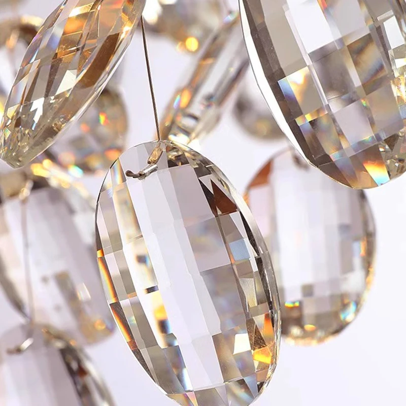 home decorationPendant lights, luxury crystal living room chandelier, dining room Pendant lamp, ceiling light, indoor lighting