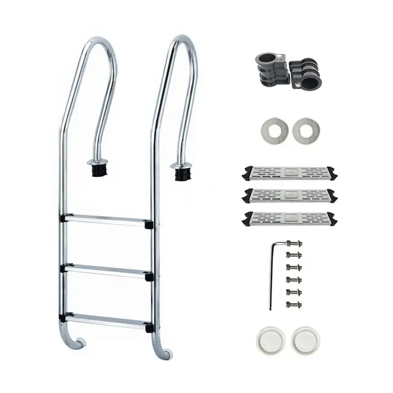 

Fenlin Stainless Steel 304 316 Inground Swimming Pool Steps Stairs Swimming Pool Ladders