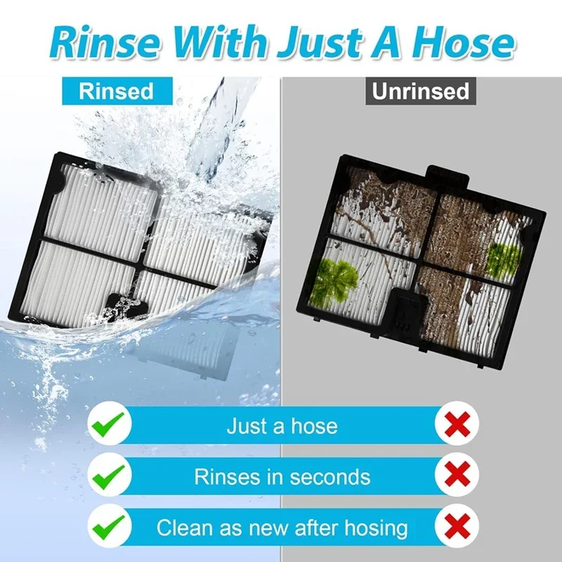 Ultra-Fine Filter 9991466-R4 Replace for Dolphin Robotic Pool Cleaners Active 10, Active 15, Cayman, Advantage, E10 Durable