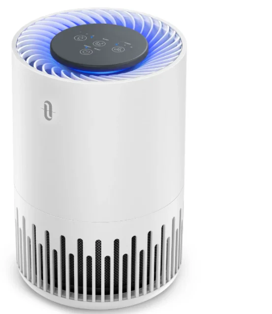 Air Purifier 001, Desktop Air Cleaner with 3-in-1 True HEPA Filter