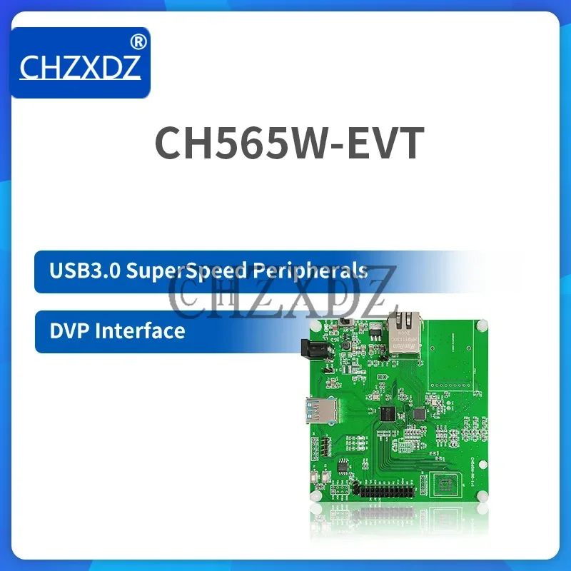 1Pcs/Lot CH565 Evaluation Board USB3.0 RISC-V MCU HSPI DVP USB3.0 Build-in PHY WCH