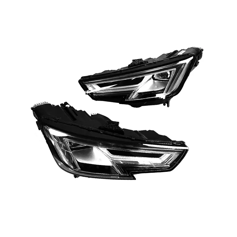 For Audi A4L B9 2017-2019 Front Headlight Assembly With Turn Signal Lamp, Auto Front Headlamp Replacement Unit