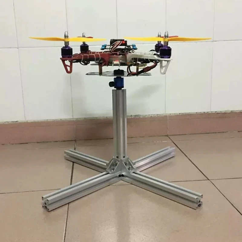 

L4MD STM32 Quadcopter PID Tuning Stand Set 4-Axised Model Aircraft Gimbal PID Debugging Frame Aluminum