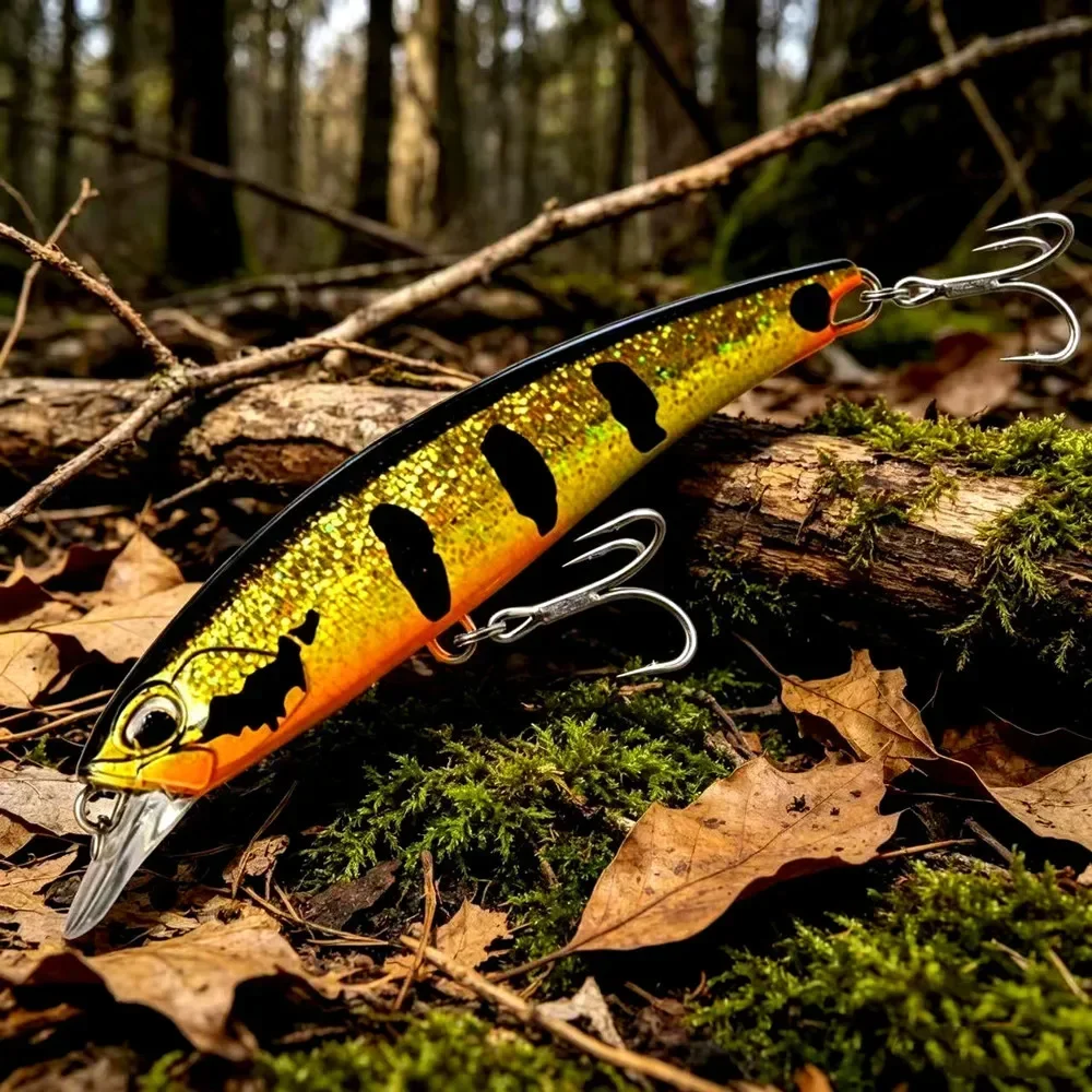 Floating Minnow Fishing Lure 120mm 24g  Artificial Sea Fishing Hard Bait Wobbler for Bass Carp Pike Fishing