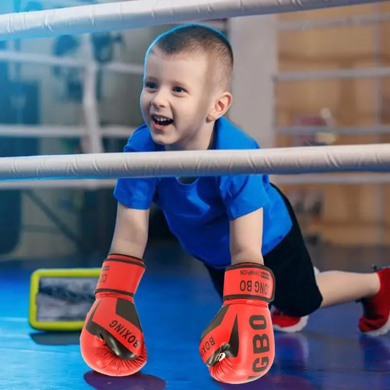 Sparring-Boxhandschuhe für Mädchen, schützende Schlaghandschuhe, kinderfreundliche schützende Boxhandschuhe für Boxen, Kickboxen, Muay Thai