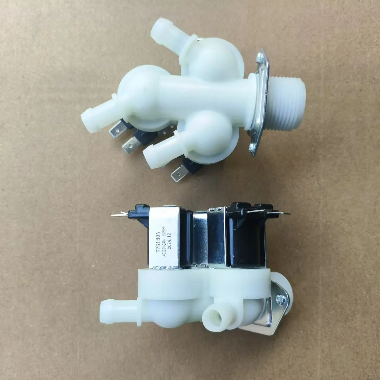 Commercial Washing Machine Water Inlet Valve Solenoid Valve One in And Three Out
