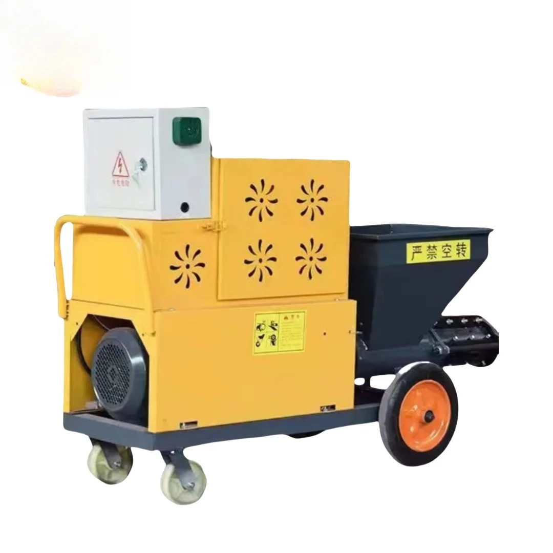 

High Efficient Cement Mortar Spraying Machine for Wall Plastering Construction Works