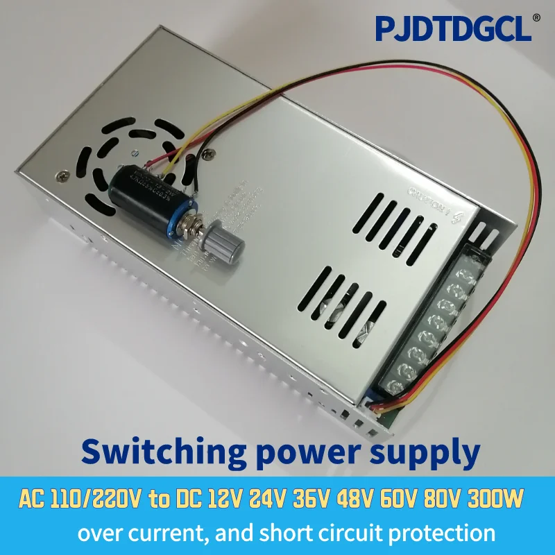 

Power Supply DC 12V 13.8V 15V 18V 24V 28V 30V 32V 36V 42V 48V 60V 72V 80V100V 110V 220V 300V 300W 350W 400W 480W 500W 600W SMPS