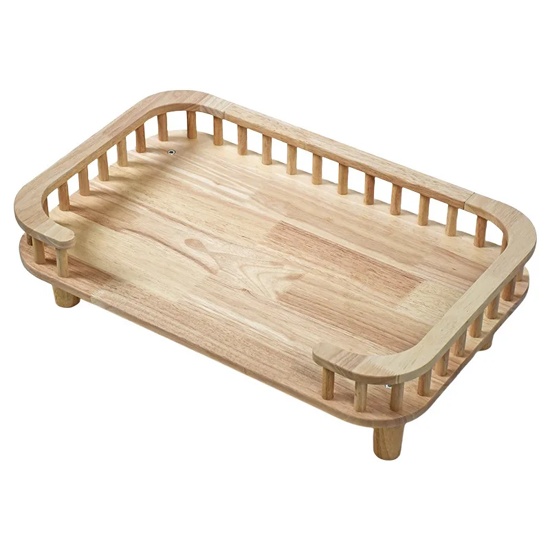 

Cat litter dog bed solid wood removable washable teddy Pomeranian golden hair small and medium pet