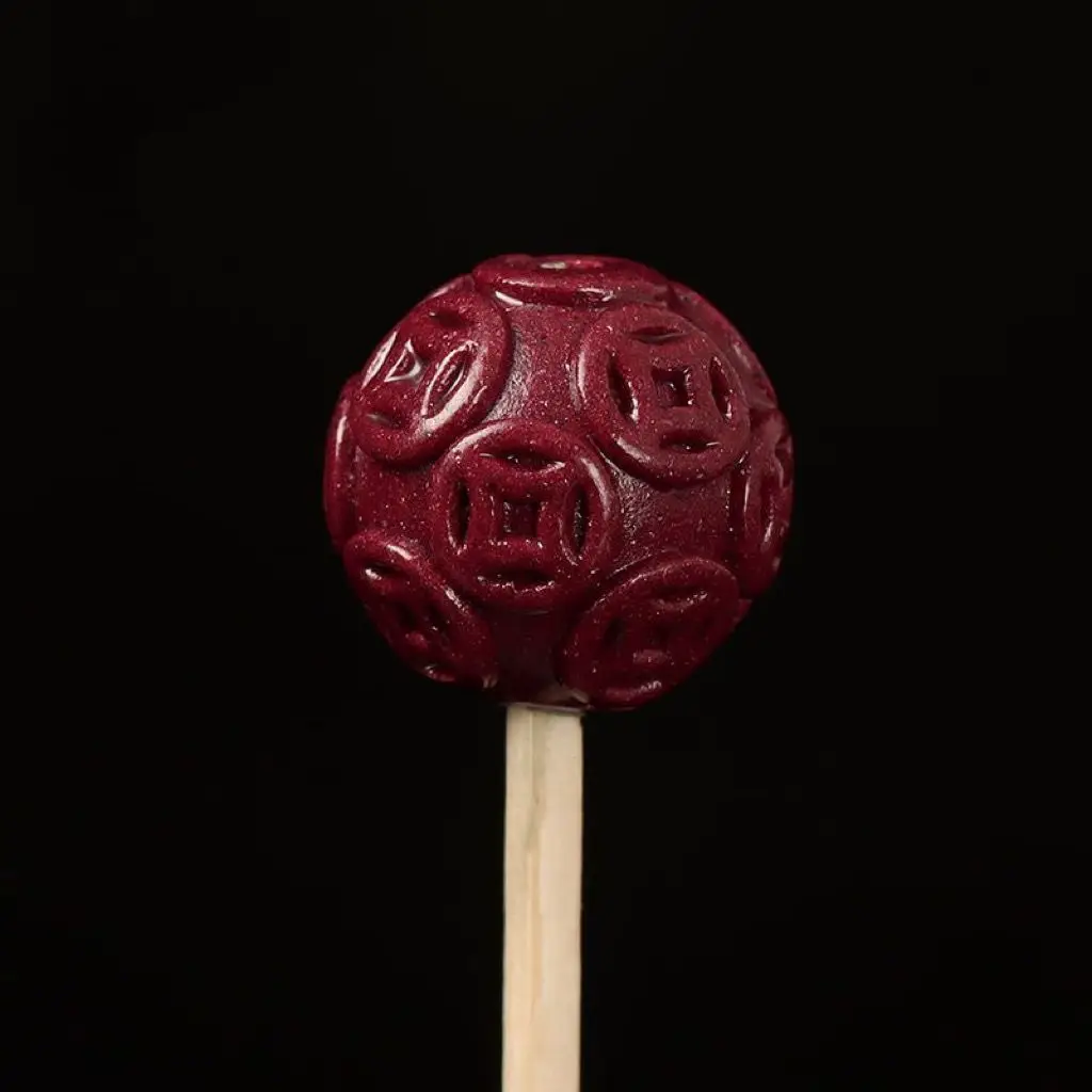 

Cinnabar loose beads woven spacer DIY bracelet accessory