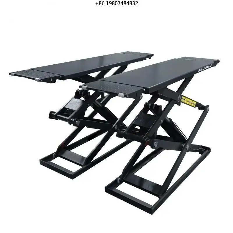 Factory Wholesale Ultra-Thin Pitless Small Scissor Lift In-Stock Car Maintenance Repair Equipment