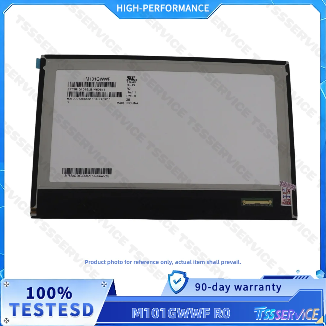 M101GWWF R0 10.1 inch 1280*800 Resolution LCD panel fast shipping