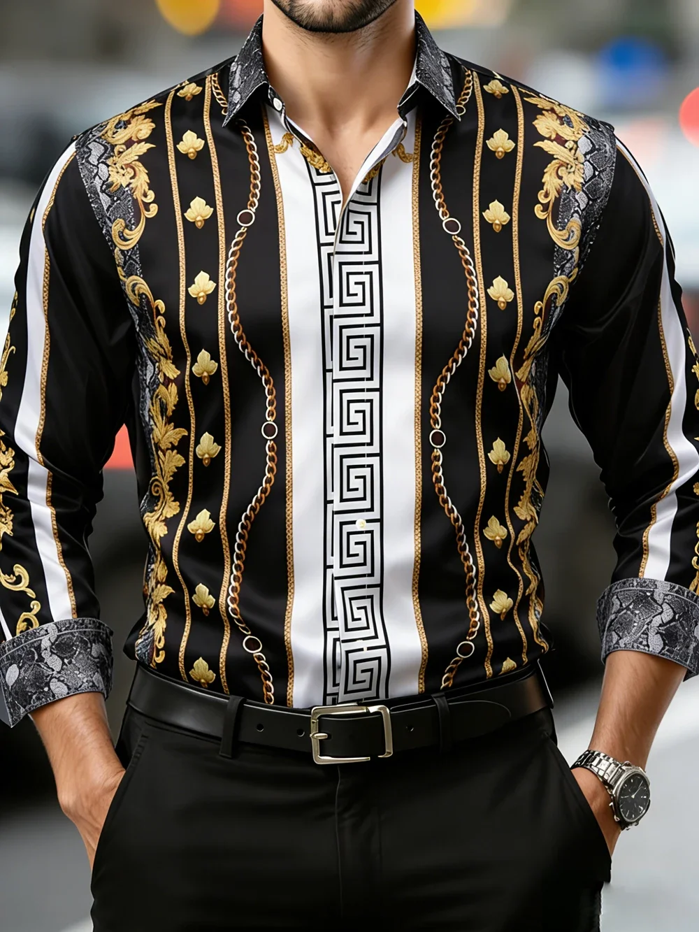 Nouvelle chemise décontractée - Fashion Ethnic Indian Clothing avis et prix
