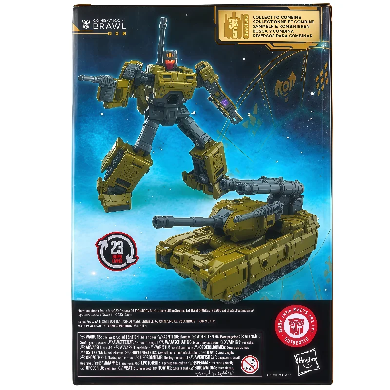 Na stanie Hasbro Transformers Classic Toys Age of the Primes Brawl Transformer Robot Figurka Akcji Model Kolekcjonerski Zabawki Hobbystyczne