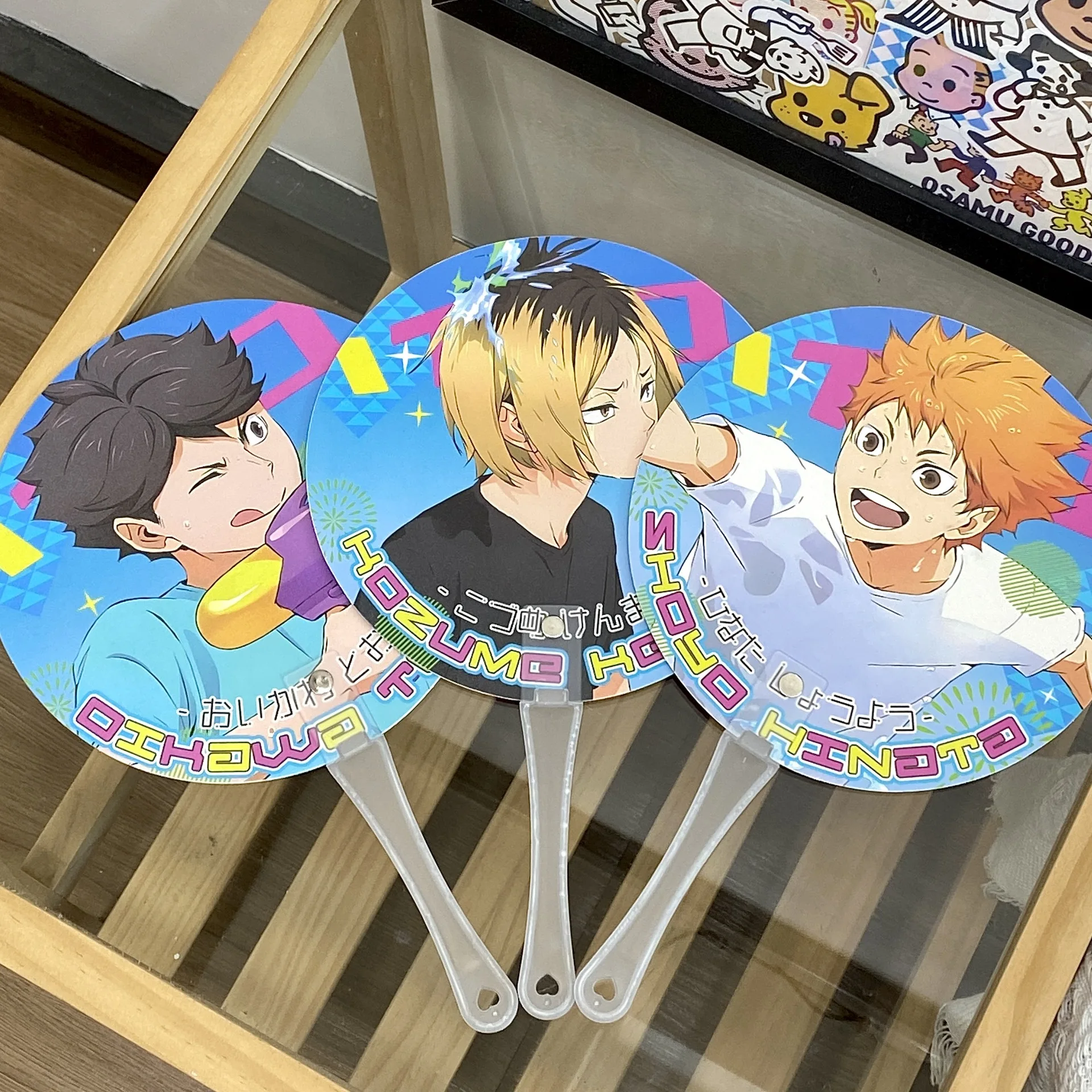 2025 Anime Handfan Decoratieve Fans Feest Decor Schattig Ontwerp Patroon Voor Kinderen Cadeau