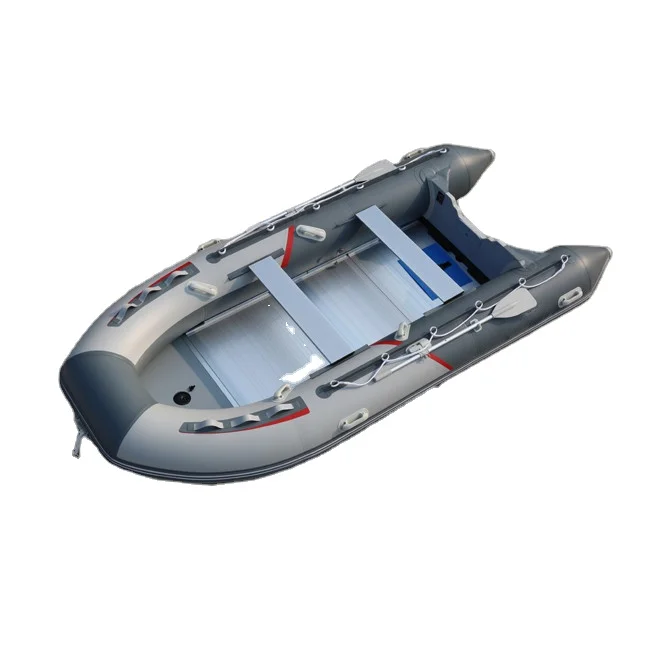 3.6m High Quality Inflatable PVC Dinghy High Speed Boat With Aluminum Floor