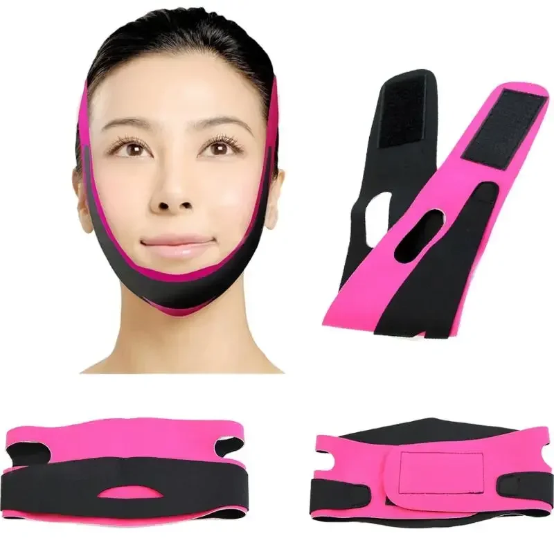 Riem Wang Kin Dunne Afslanken Anti Rimpel Wang Kin Dunne Masker Bandage Riem 1 stks Gezicht Slanke V-lijn Lift Up Riem