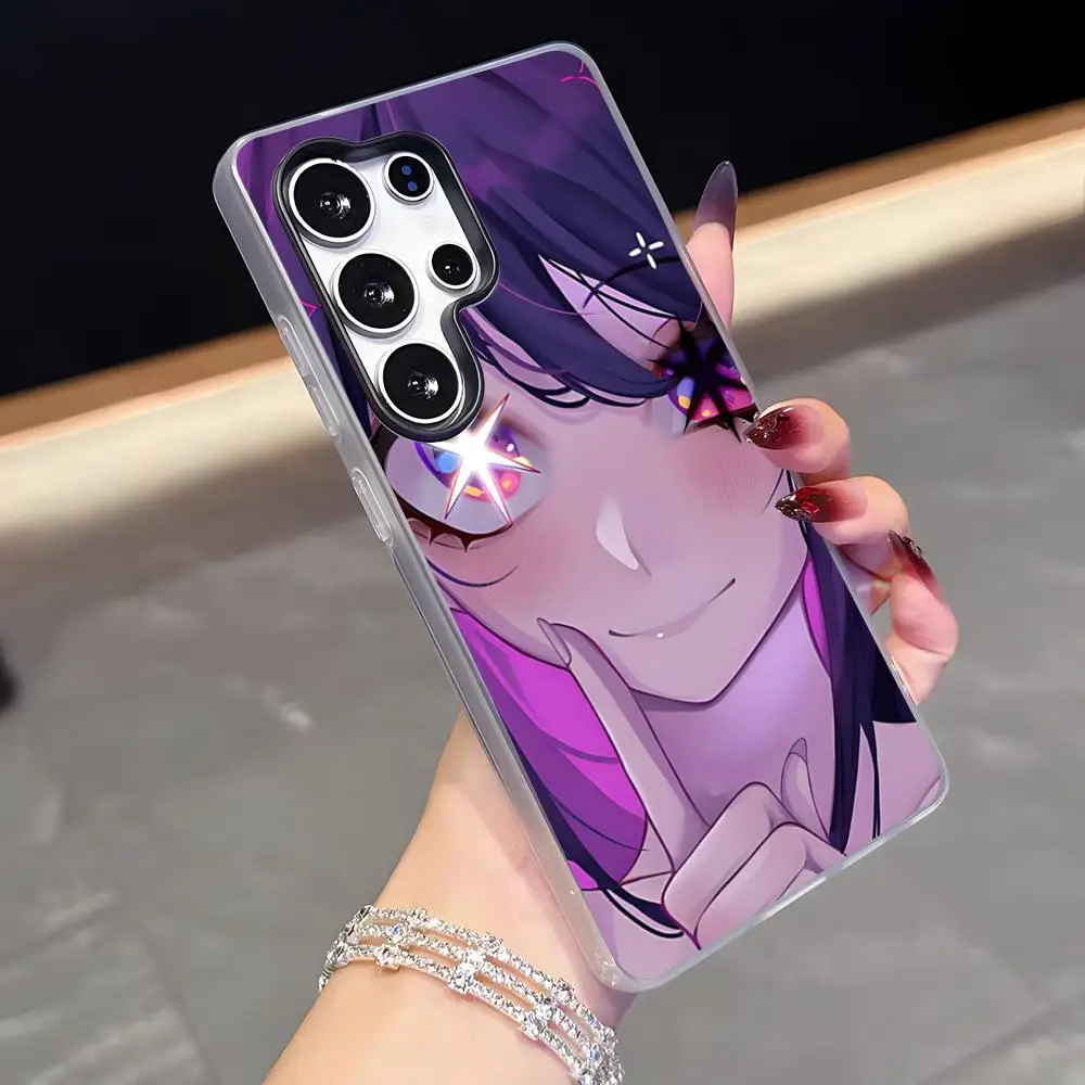 Anime Oshi No Ko Phone Case For Samsung A56 A14 5G A34 A36 A33 A26 A16 Shockproof Jelly Cover