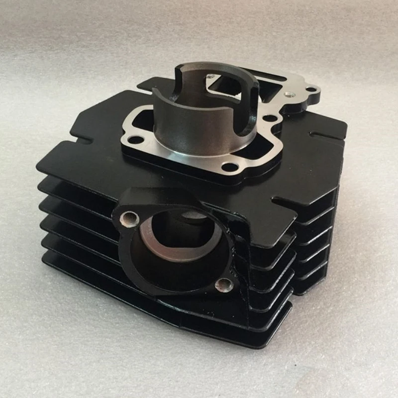 Cilindro de Motocicleta con Kit de Anillos de Pistón para Haojue Suzuki Lifan Qingqi Jingcheng AX100 HJ100 JC100 AX 100cc