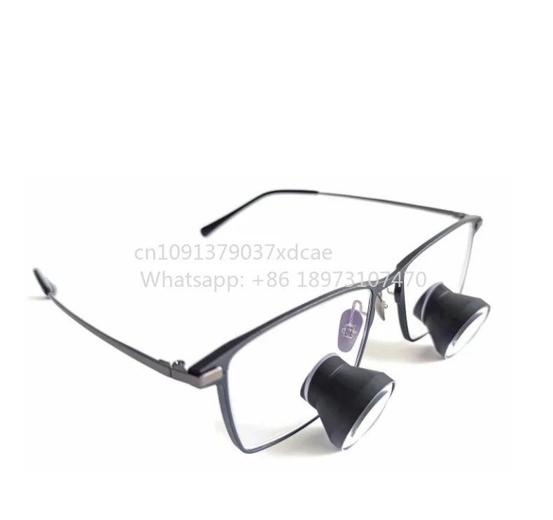 MICARE 21NM-250X TTL Type . Loupes Customizable. Magnifying Glasses Metal Frame Surgical Loupes