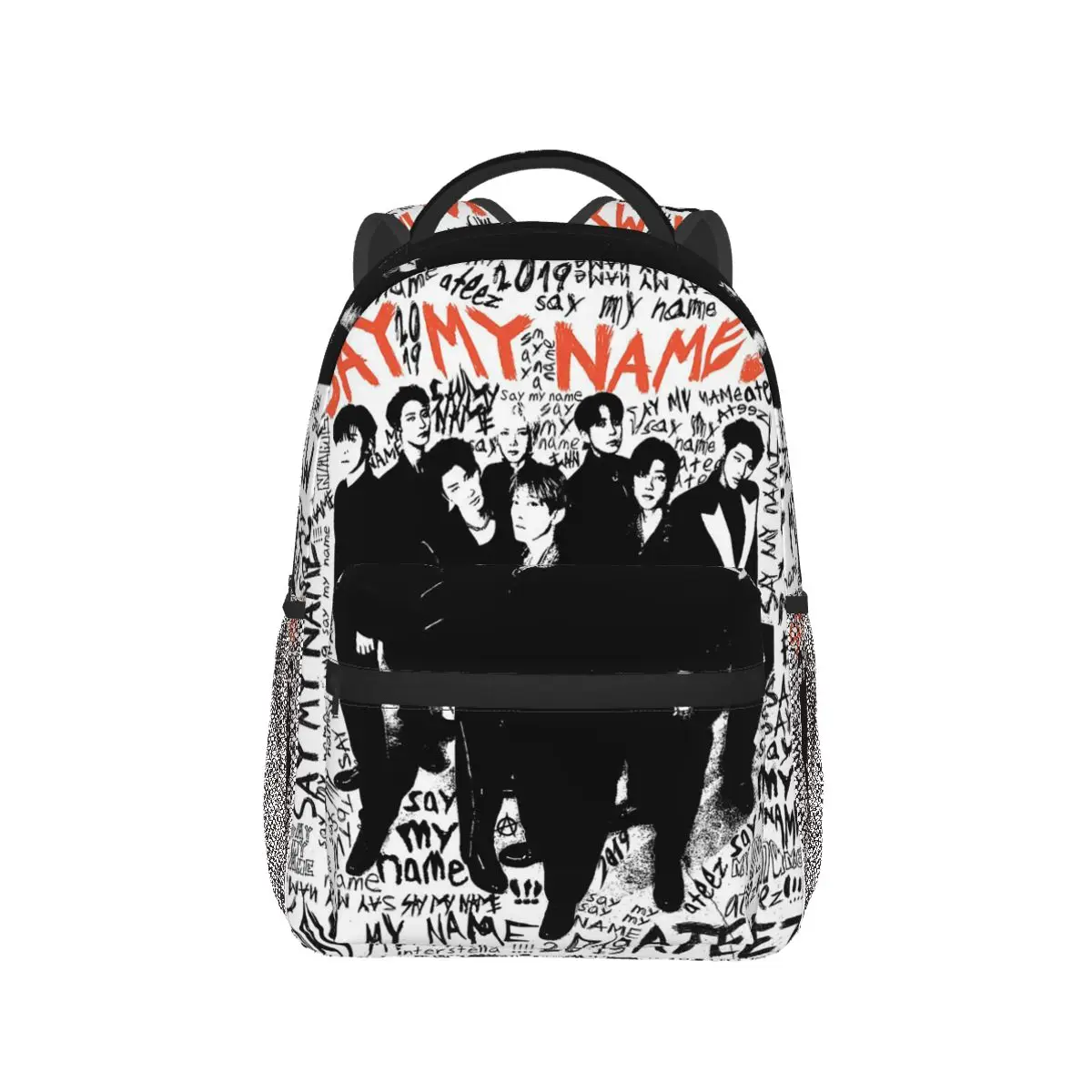 ATEEZ World Tour In Your Fantasy Print Backpack Hot Sale Daypack Large Capacity BookBag School Bag Shoulder Bags for Men Women