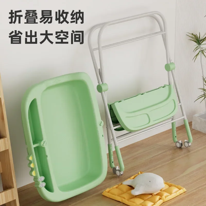 New Baby Care Table Multifunctional Washing and Changing Integrated Baby Diaper Table Foldable Baby Care Table