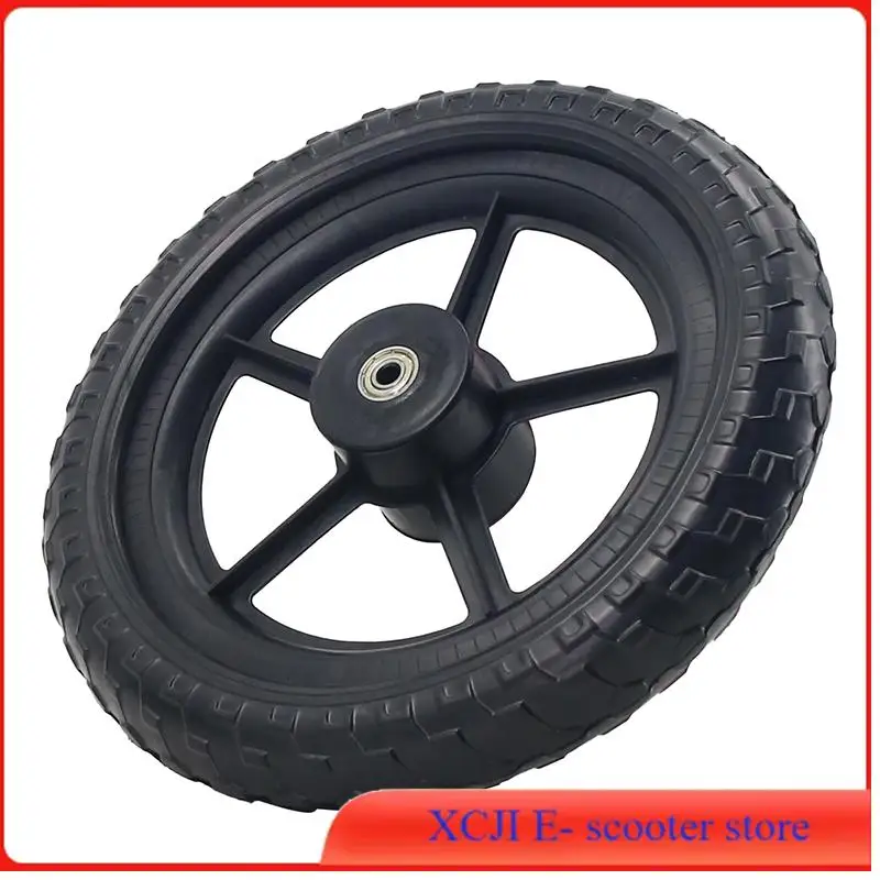 Roues spéciales pour draisienne enfant, roues solides non gonflables, accessoires de vélo, roues en mousse de 12 pouces, pneus en plastique