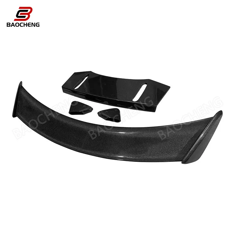 ل جاكوار F-نوع جديد وصول رفع وظيفة قوس ألياف الكربون الخلفي سبويلر الجناح بوديكيت قطع غيار السيارات مصنع المورد سعر جيد #2