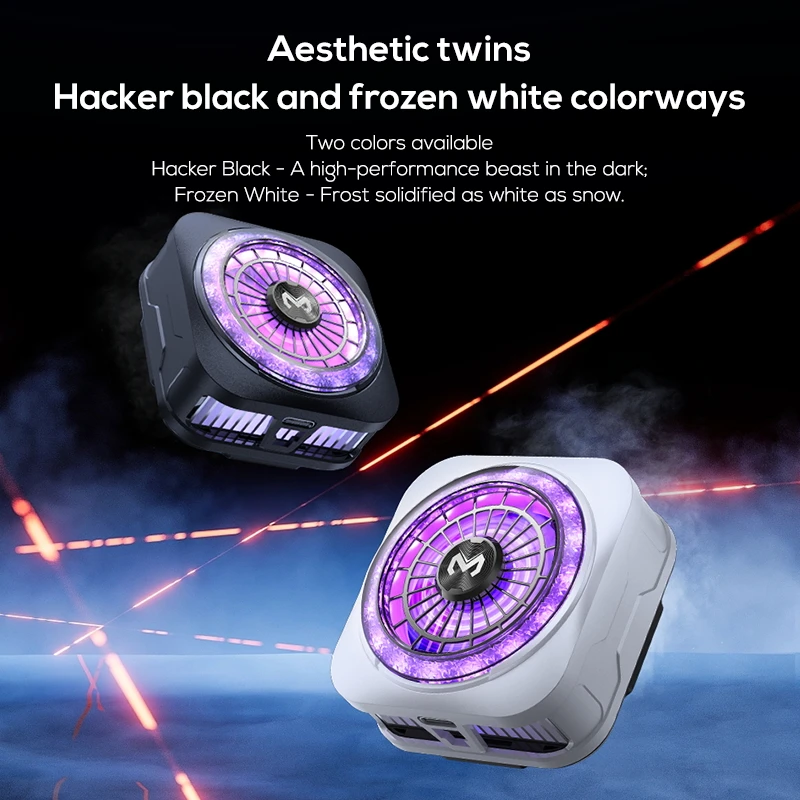 MEMO New CX21 Mobile Phone Cooler Semiconductor Cooling Radiator Magnetic/Back-clip 2 in 1 for IPhone Android Gaming Accessories
