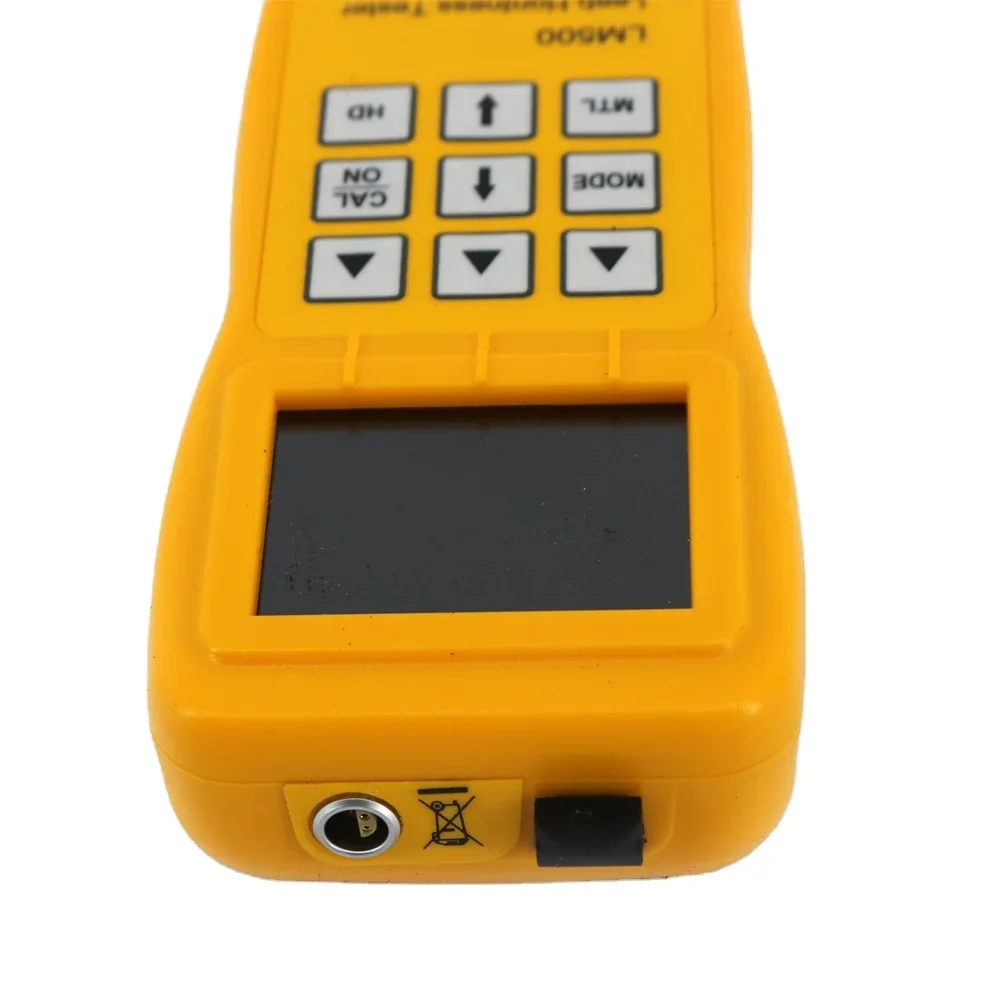 LM500 Portable Leeb Hardness Tester Digital Hardness Gauge with D Type Impact HLD(200-960)