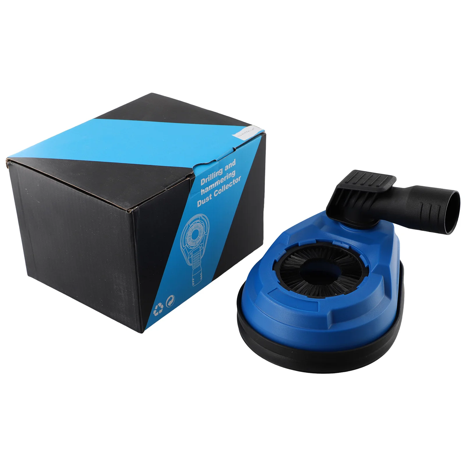 

Electric Hammer Dust Cover Collector Shroud For Drill Vacuum Extraction System Blue Black Tool Attachment