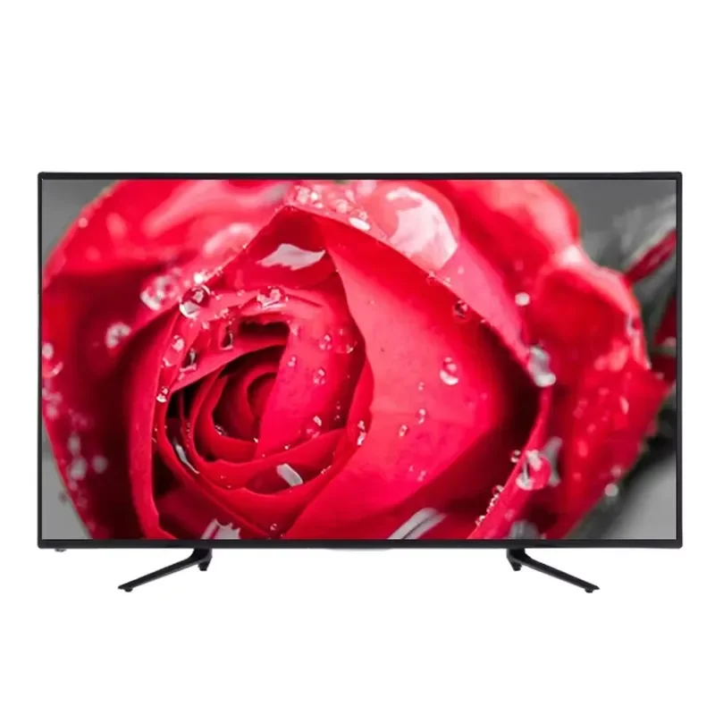 for 43 Inch 4K Smart TV UHD LED Television Plasma Screen High Definition Display Home Entertainment System