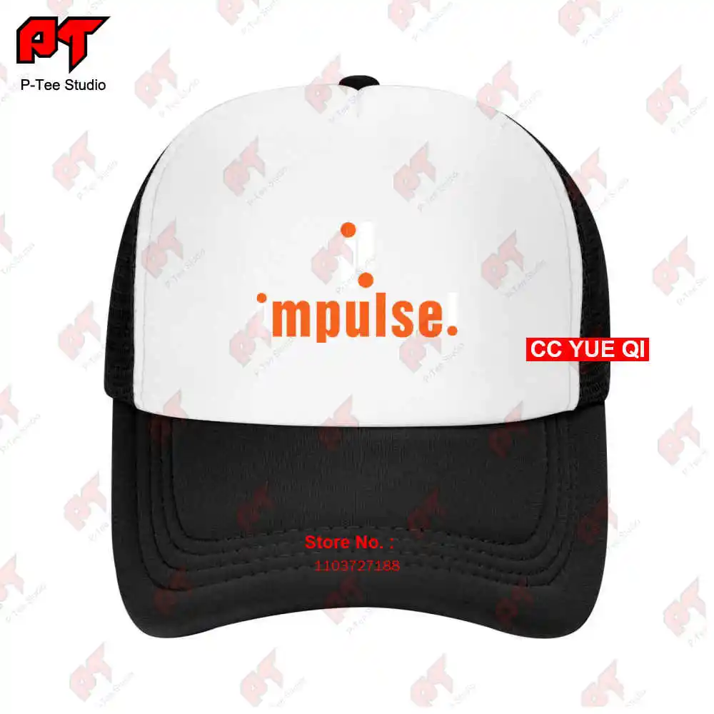 Impulse Records Label Logo Baseball Caps Truck Cap 2AWV