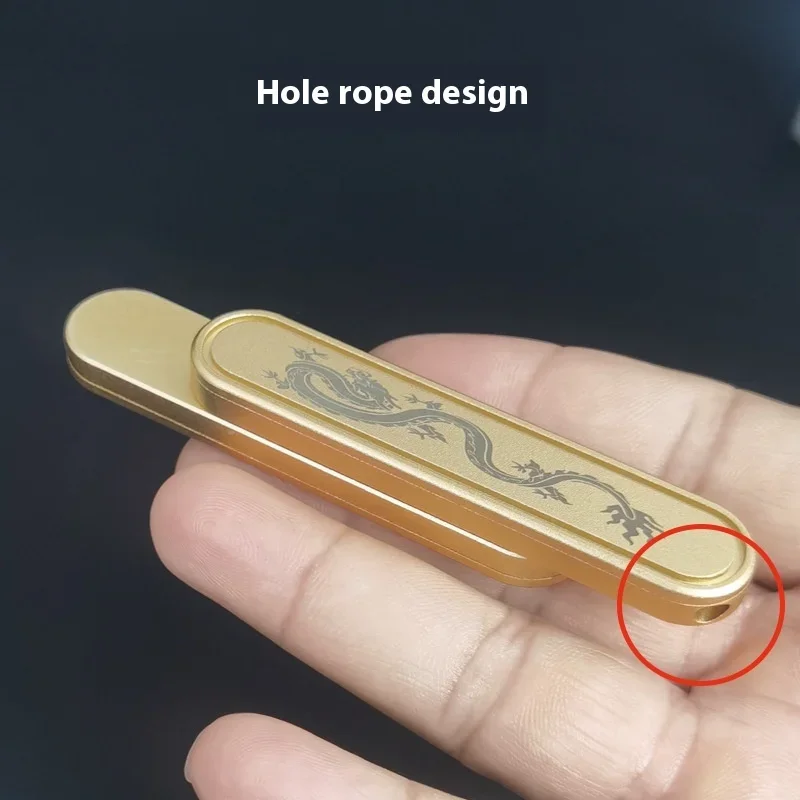 Magnetyczna karta Push Mechaniczny suwak Zabawki redukujące stres Haptic Coin Antistresse Metal EDC Sensory Mini Fidget Decompression