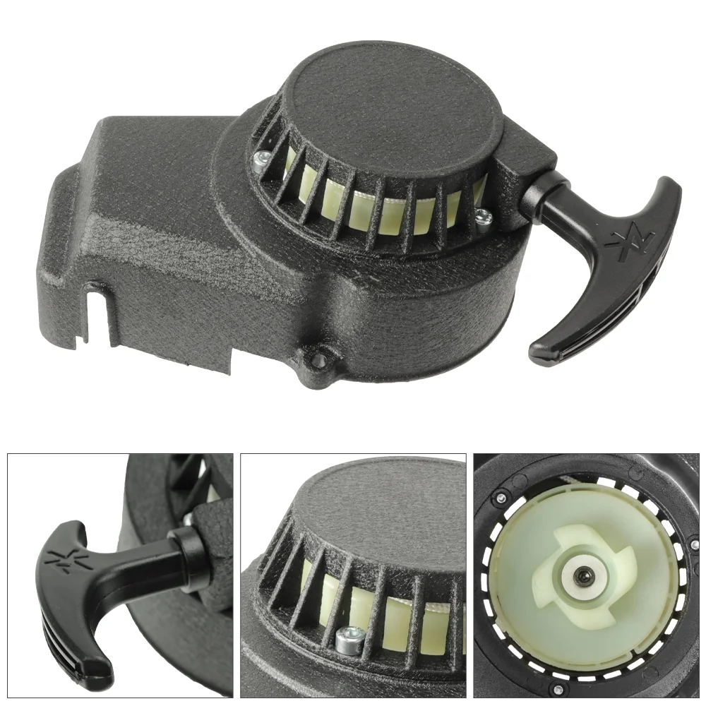 Pull Start Recoil Starter with Flywheel Ignition Coil Set for 2 Stroke Engine 47cc 49cc 50cc SYX Taotao Coolster SSR Chinese ATV view 5