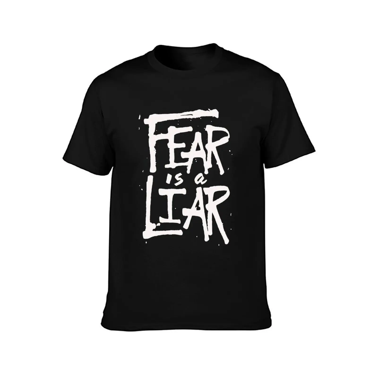 Fear is a Liar - Inspirational Christian T-Shirt Plus Size Everyday Tee Shirt T-Shirt