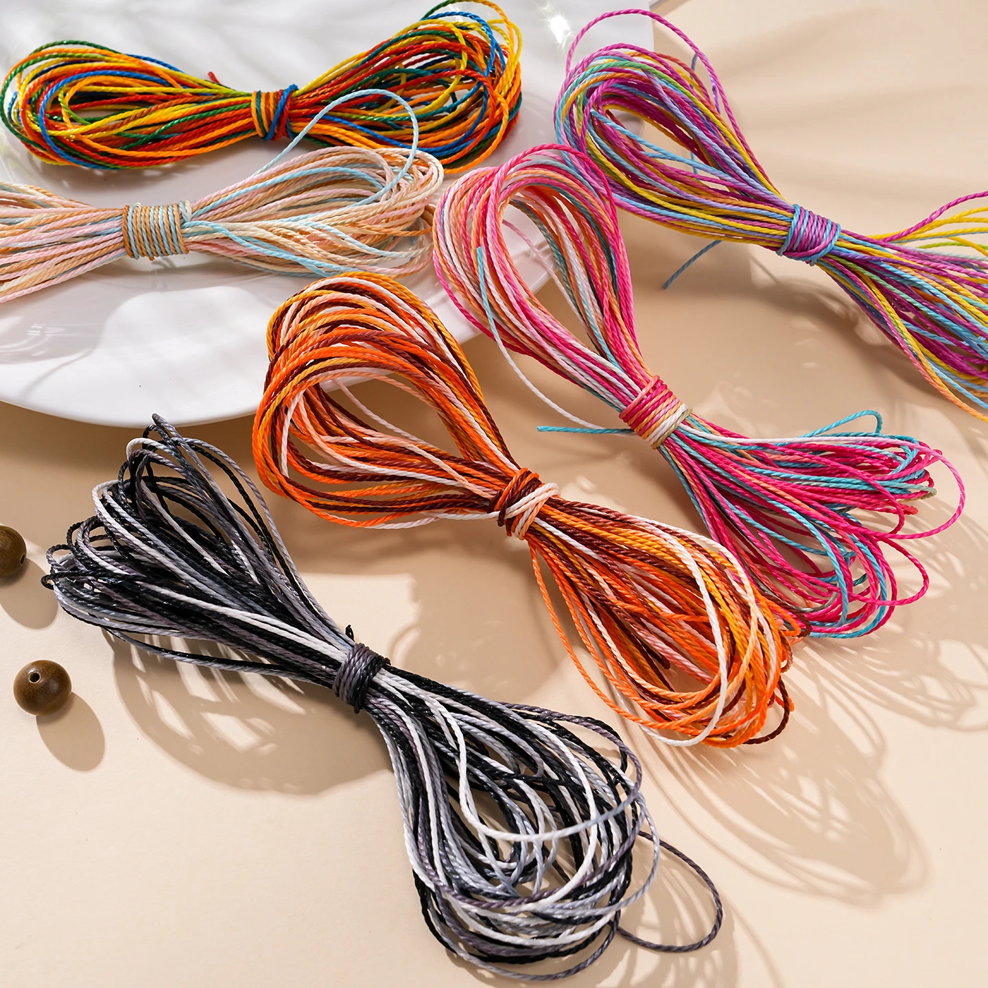 10-метров-лот-хлопковый-шнур-с-градиентным-переходом-цветов-вощеная-нить-для-рукоделия-вязания-изготовления-украшений-браслетов-и-аксессуаров