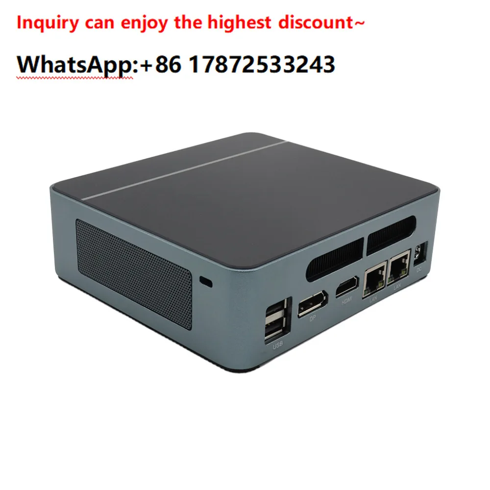 New 12/3 generation mini computer host i3/i5/i7 for office, commercial, learning, three display portable mini host