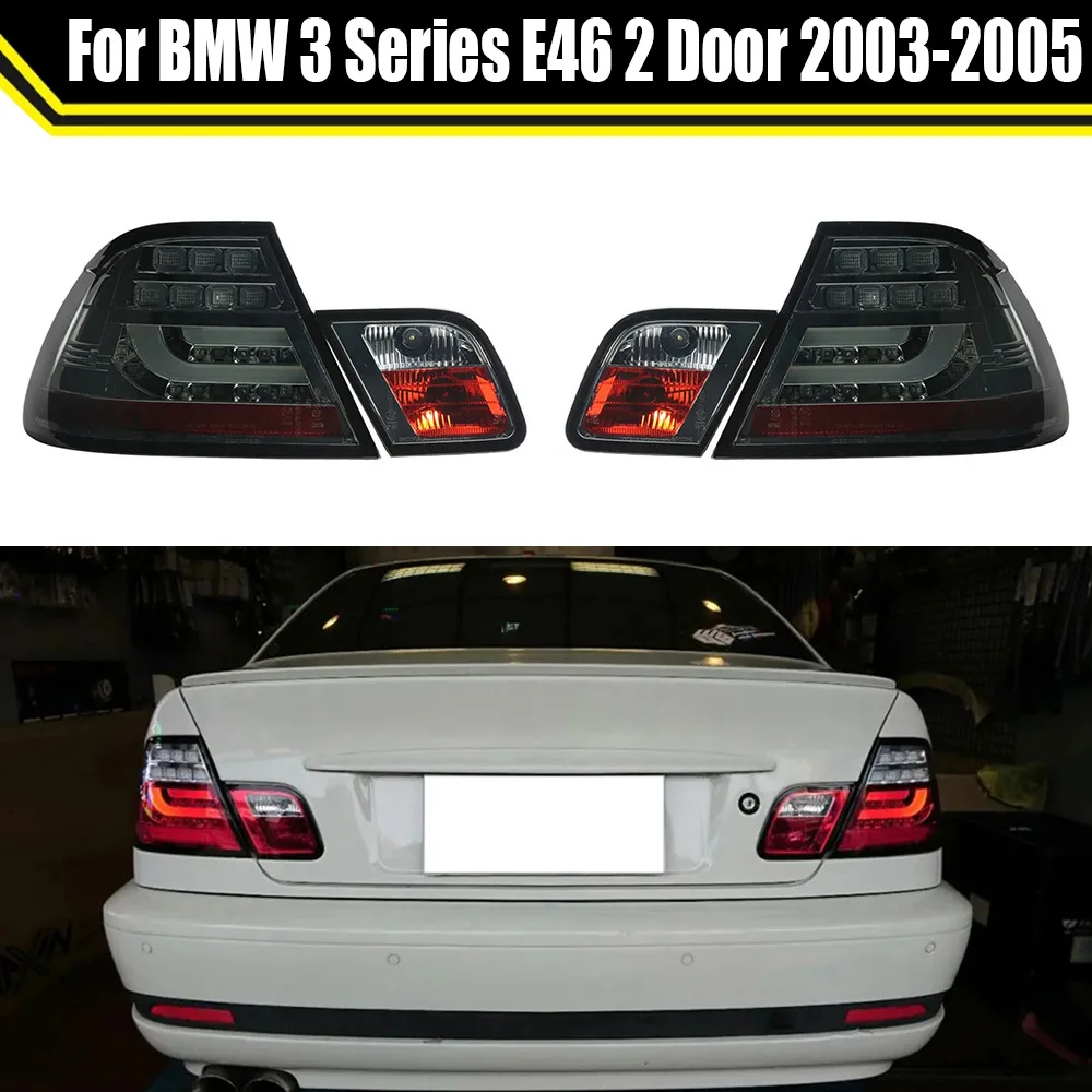 

Задний фонарь для BMW 3 серии E46, 2 двери 2003 2004 2005, задний фонарь в сборе, задний фонарь