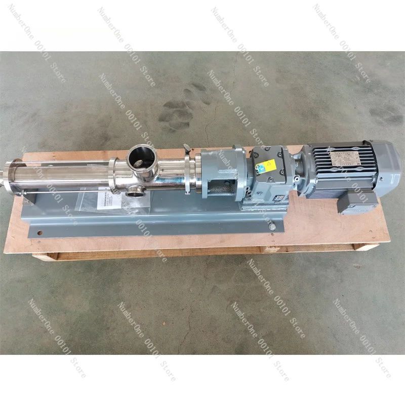 Factory Supply Full Series Stainless Steel Self Priming Screw Pump Food Cosmetic Edible Liquid Transfer Pump